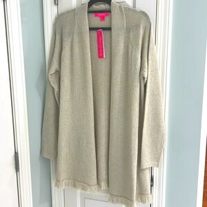 Lilly Pulitzer Tatum Cardigan NWT , smoke free home